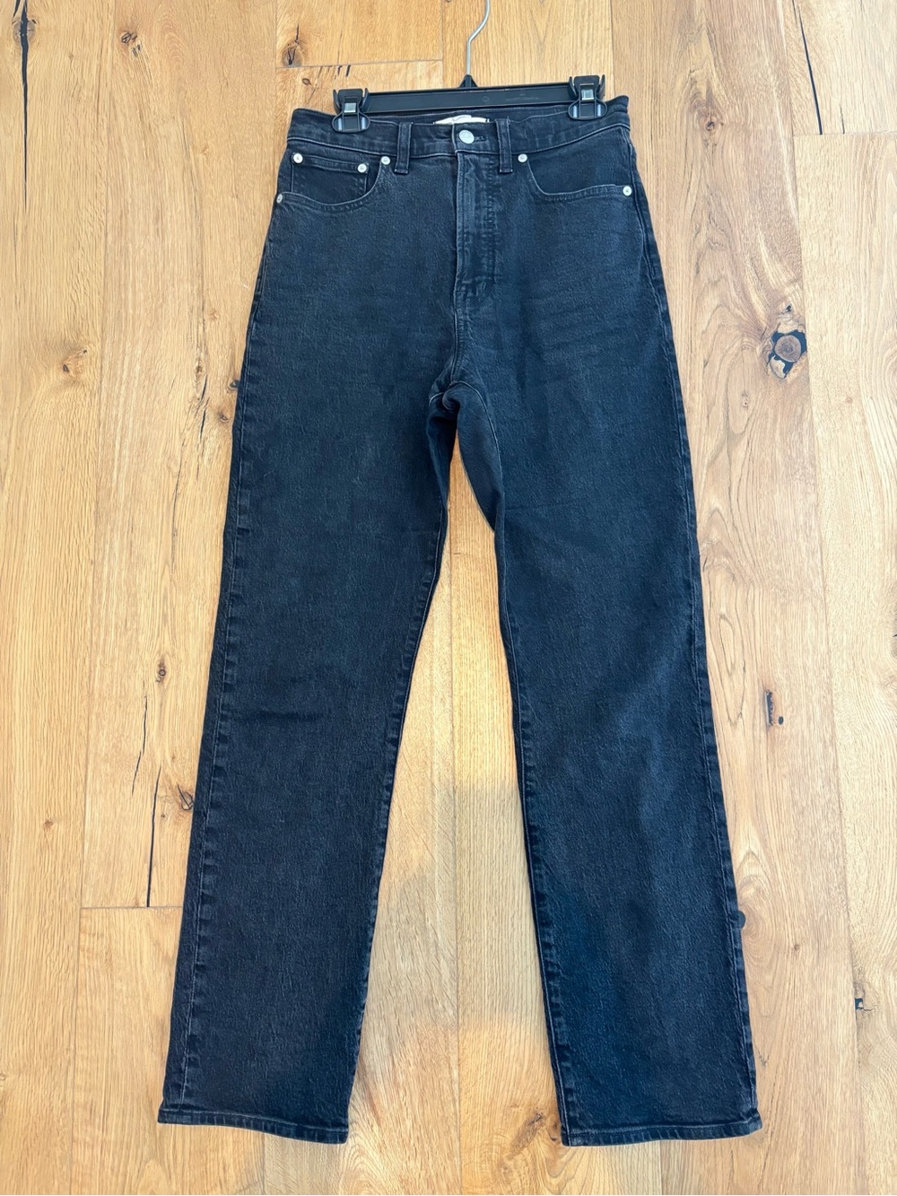 Madewell 90’s Straight Leg Jeans - Faded Black
